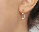 Paper Clip Earrings