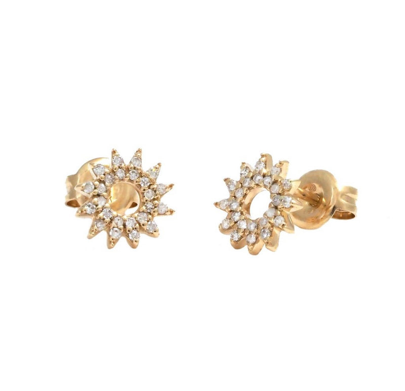 Sun Stud Earrings