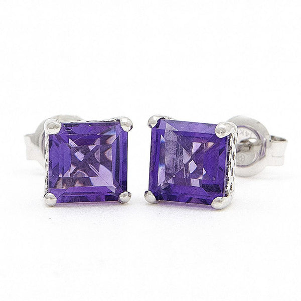 Amethyst Stud