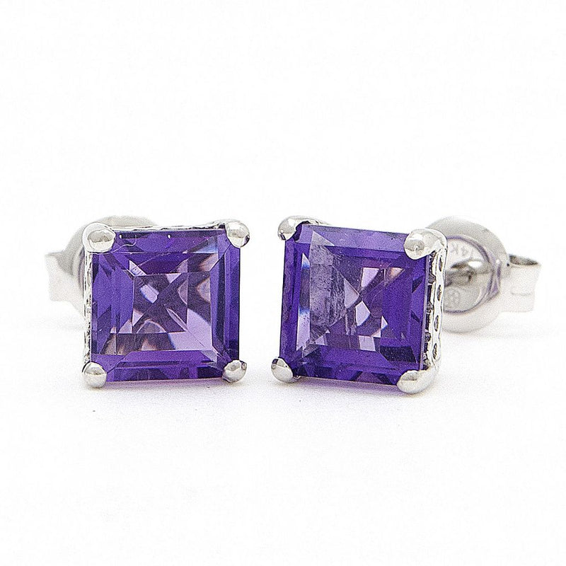 Amethyst Stud