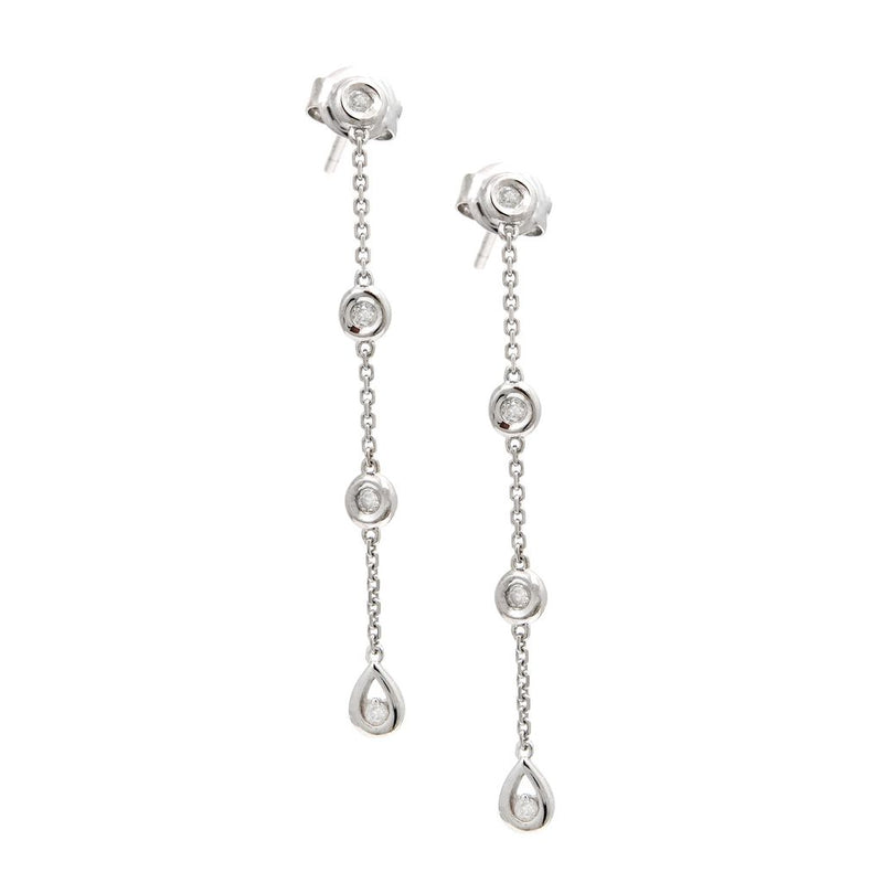 Diamond Drop Earrings