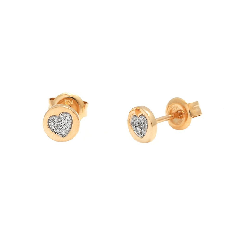 Mini Stud Heart Earring