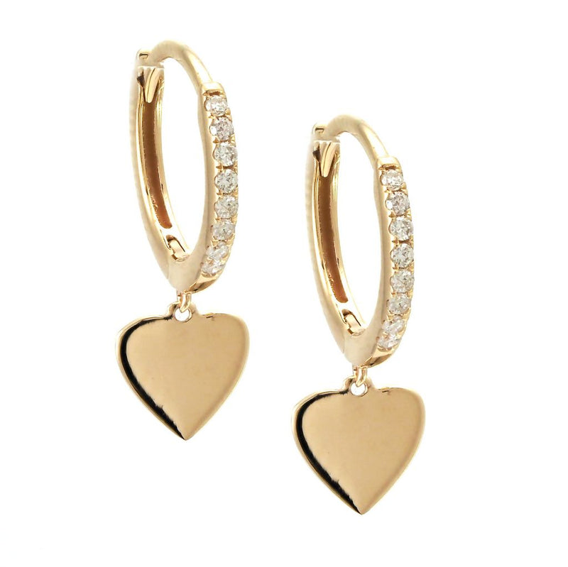 Heart Drip Earring