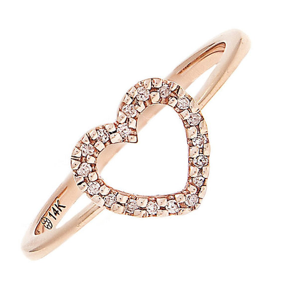 Rose Gold Heart Ring