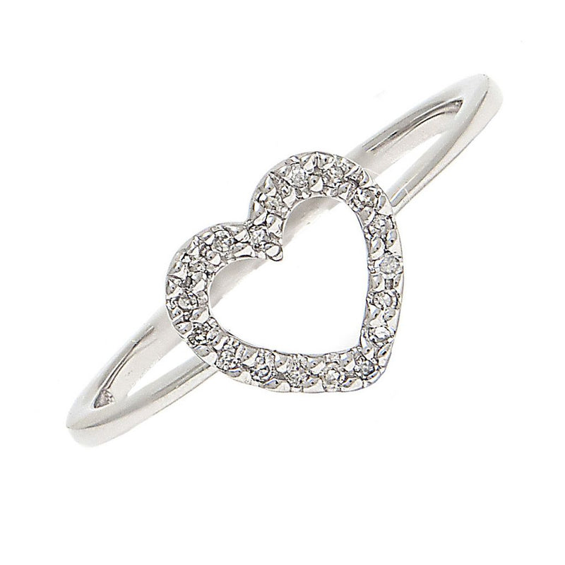 Diamond Heart Ring