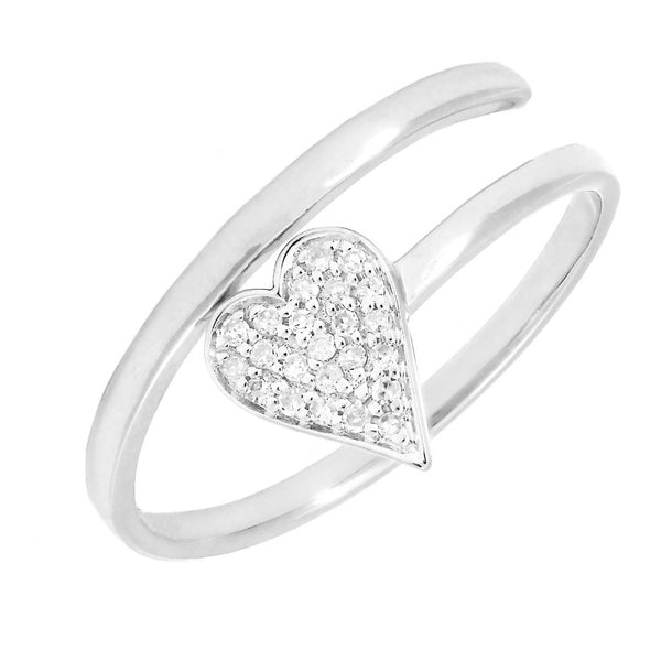 Heart Diamond Ring