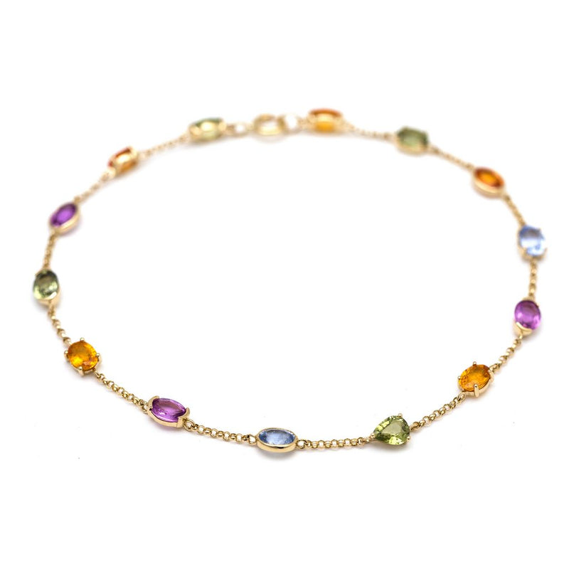 Multi-Gem Bracelet