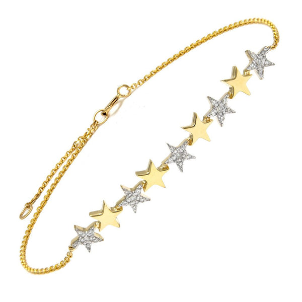 Diamond Star Bracelet