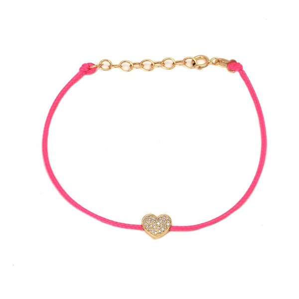 Pink Heart Bracelet