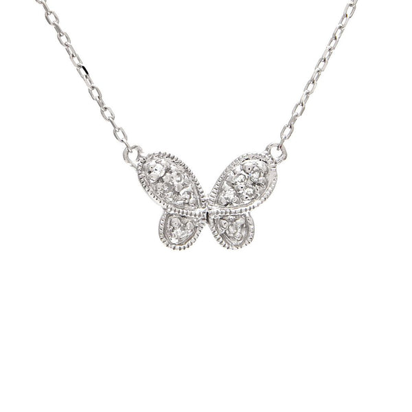 Butterfly Diamond Necklace