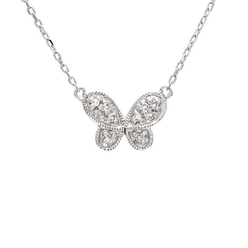 Butterfly Diamond Necklace