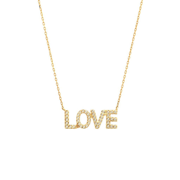 Gold Love Necklace