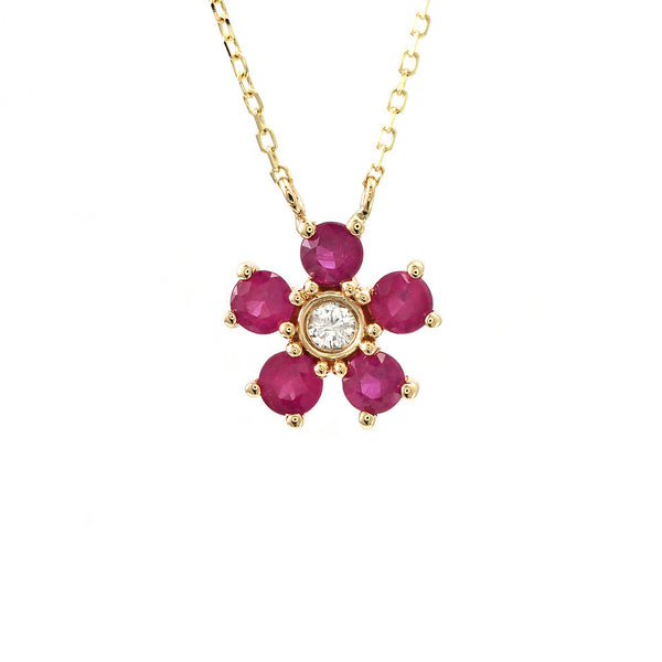 Gold Flower Necklace