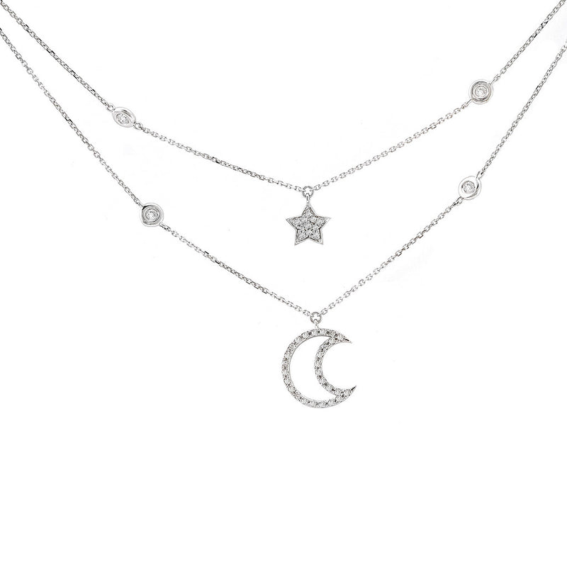 Moon Center Necklace