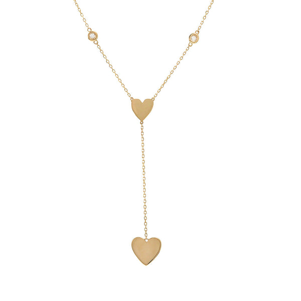 Two Hearts Necklace