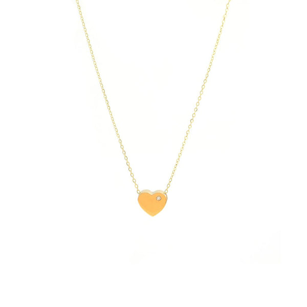 Gold Heart Necklace