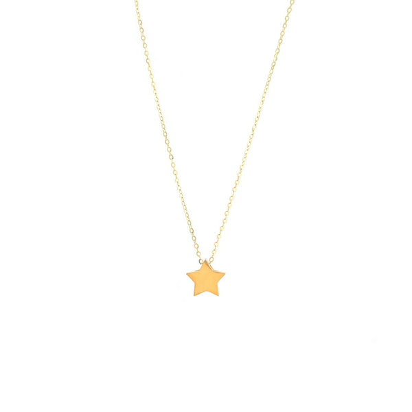 Gold Star Necklace